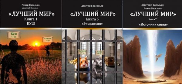 Дмитрий и Роман Васильевы "Лучший мир". Книги 1-7