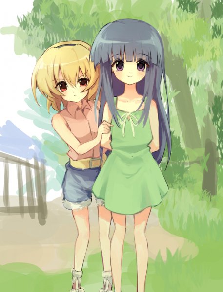 Сатоко Ходжо и Рика Фуруде 3c446c