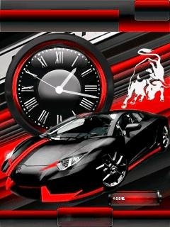 Lamborghini car часы