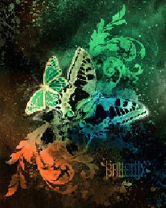 floral butterfly1