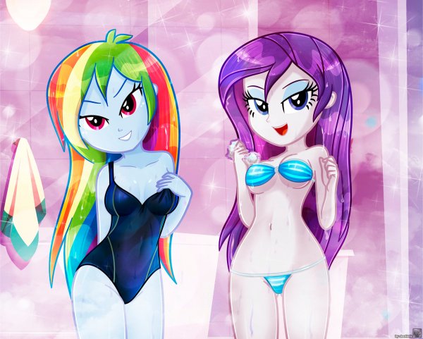 Радуга Дэш и Рэрити 3730932