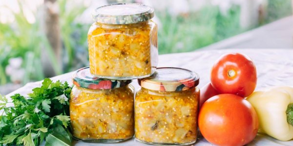 Соте из кабачков - на зиму