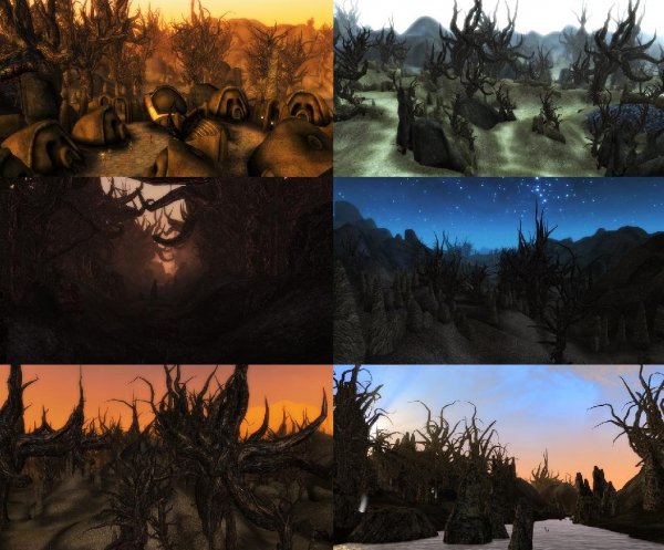 Морровинд новые деревья эшленда мод