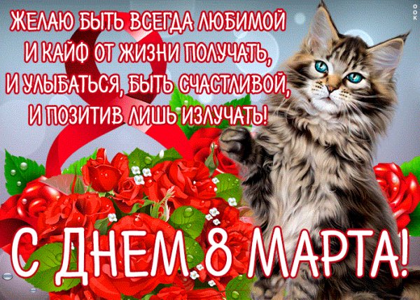 С днём 8 Марта!