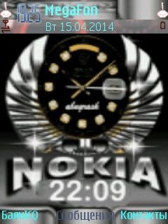 Nokia clock