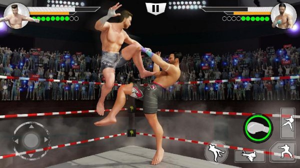 Muay Thai Fighting Clash