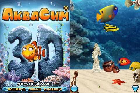 AquaSim 3D 176x220 full rus