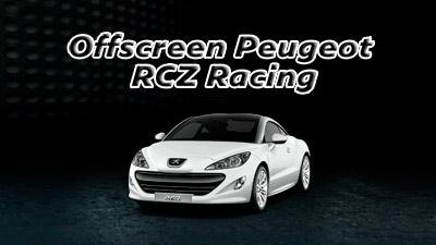 Offscreen Peugeot RCZ racing