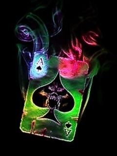 Neon карта абстракция