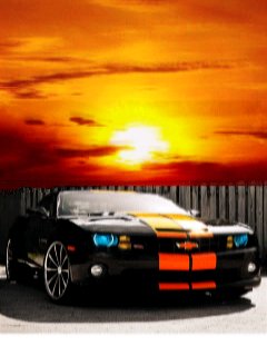 Knight rider camaro car wood icoos