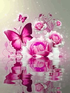 Цветы бабочки