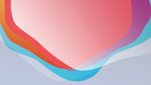 Красочные абстрактные волны