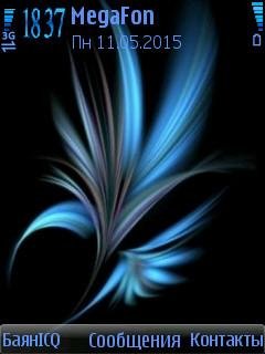 Blue абстракция