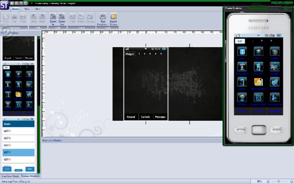 Tema HUD Black Edition