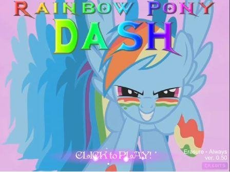 Rainbow pegasus dash
