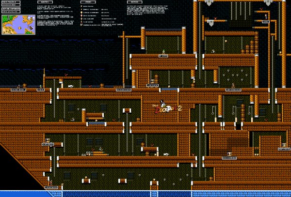 Duck Tales 2 Map