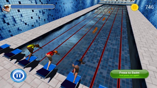 Swimming Race 3D v 1.0