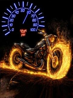 Animated chost rider спидометр анимация