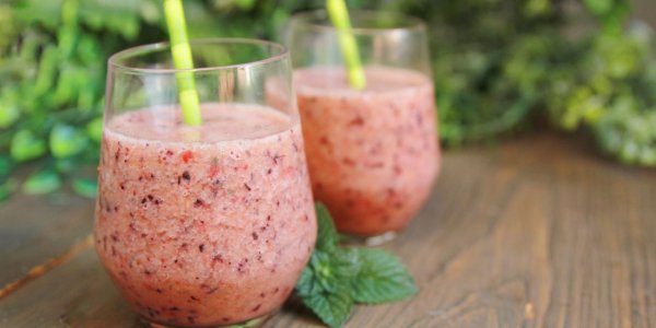 Безалкогольный клубничный дайкири