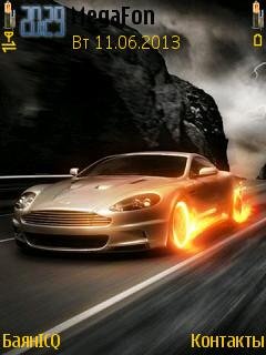 Car sport на дороге