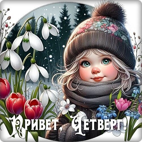 Открытка привет четверг