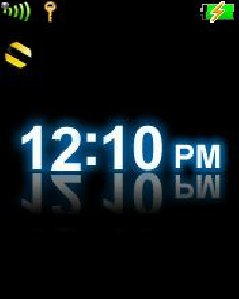 Abstract clock 176x220