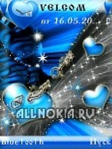 Animated Blue Love