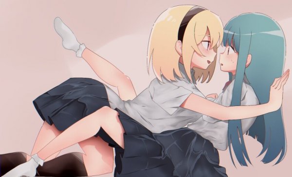 Сатоко Ходжо и Рика Фуруде юри 4816