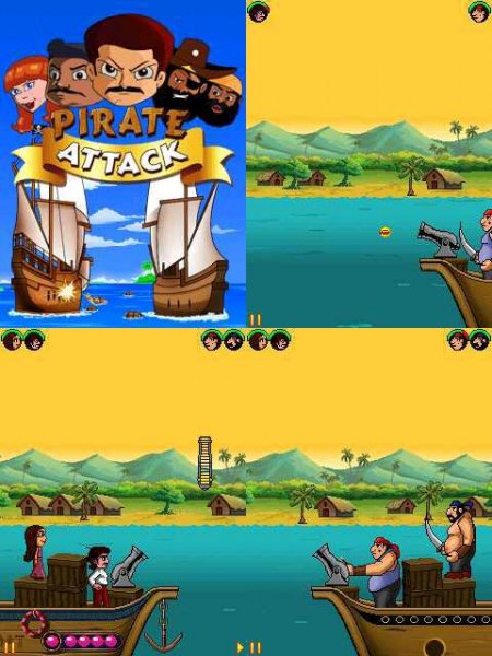 Pirate Attack 360x640