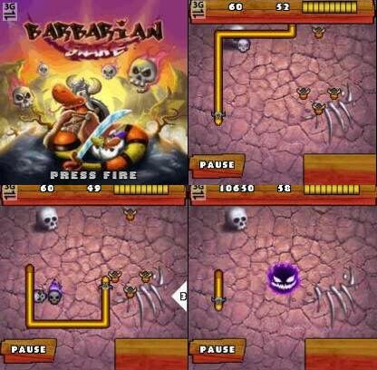 Barbarian Snake 240x400 LG KP500