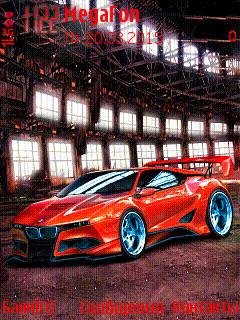 Animated sport bmw red