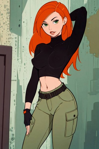 Kim possible posing by sanriocupcake dggyqjc