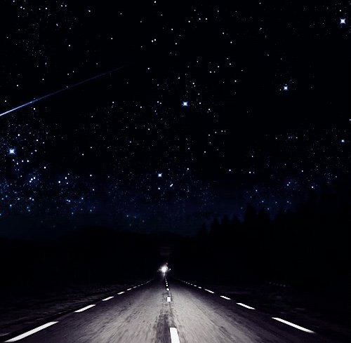 млечный путь и дорога