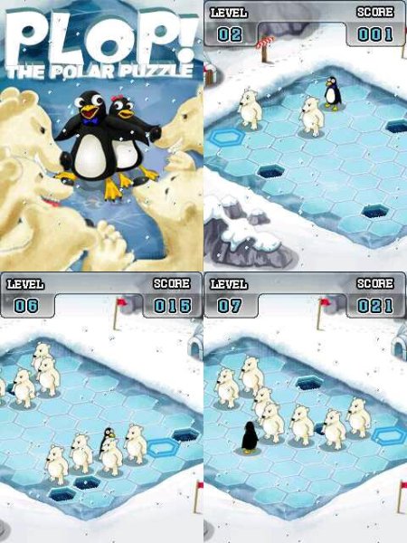 Plop the Polar Puzzle 240x320 6280