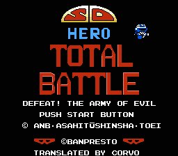 SD Hero Soukessen - Taose! Aku no Gundan (J) (