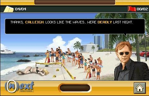 CSI Miami 240x320 s40v6-X3-02 СЕНСОР
