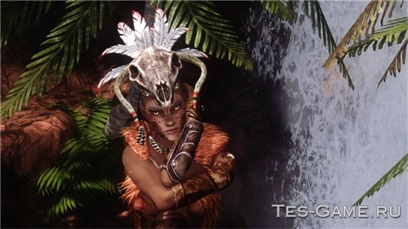 Bosmer Skull Headdresses