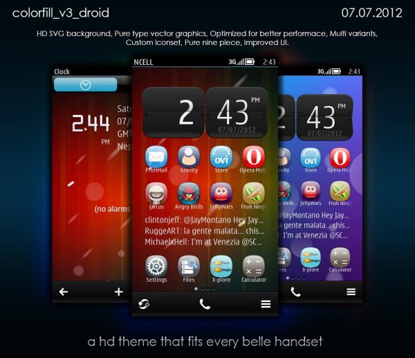 Colorfill Droid Series