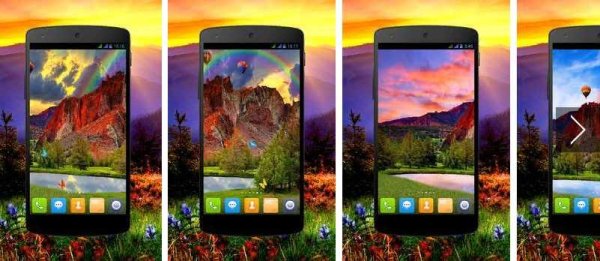 Red Mountain Live Wallpaper v1.1.0 apkpure.com