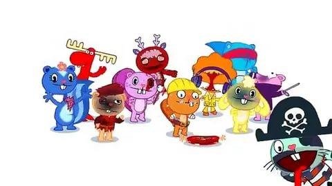 happy-tree-friends dumb ways to die