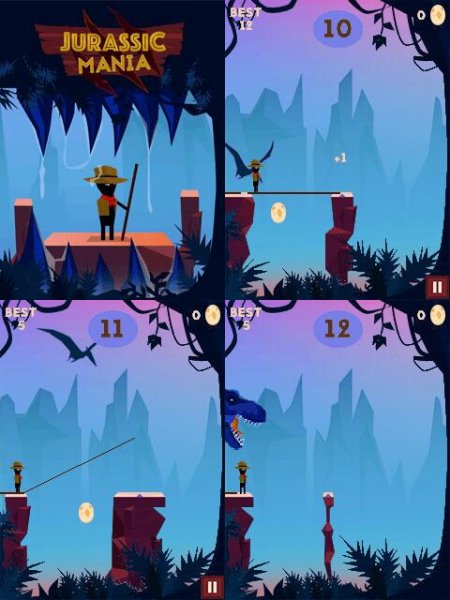 Jurassic Mania 240x400