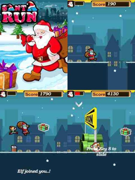 Santa Run 128x160 6101