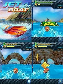 Jet Boat 3D 240x320 s60v3