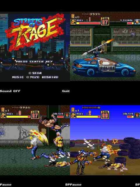 Street of Rage SE 240x320 k800 en