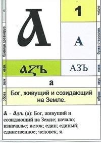 Буквица Образы