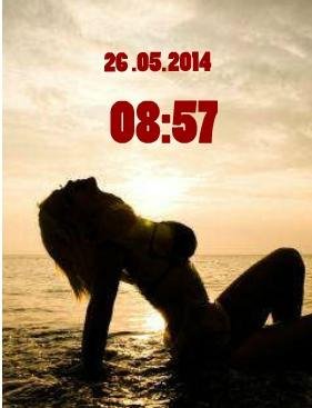 Утро цифр часы дата