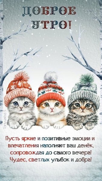 ДОБРОЕ УТРО!