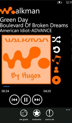 walkman Music player v10