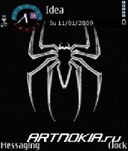 Chrome-Spider-Nokia-Theme