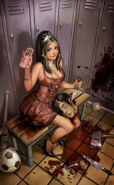 Кровавое селфи